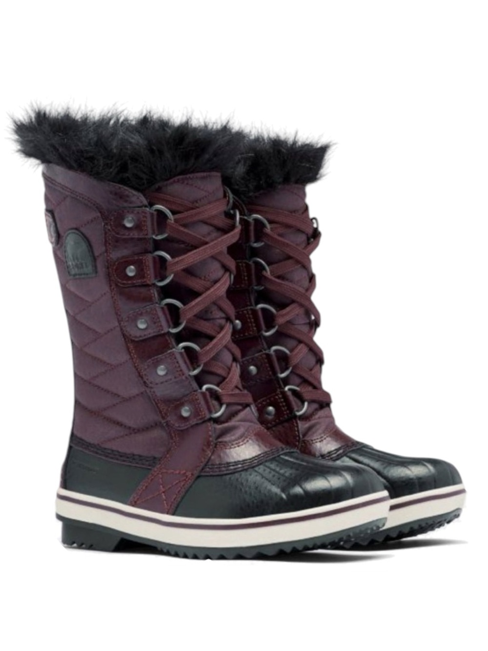 Sorel Youth Tofino II Snow Boots In Epic Plum Size 1